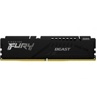 Kingston FURY Beast KF552C40BB-16 Gaming System Memory, DDR5, 5200MHz, 1 x 16Gb, Black Heatsink, 288 Pin, 1.25v, CL40 Kingston FURY Beast KF552C40BB-16 Gaming System Memory, DDR5, 5200MHz, 1 x 16Gb, Black Heatsink, 288 Pin, 1.25v, CL40